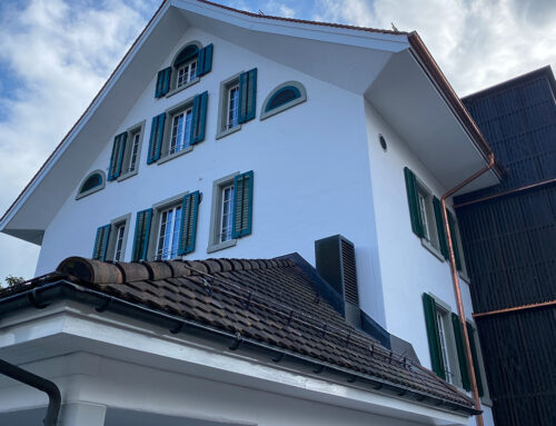 Umnutzung Militärunterkunft zu Lagerhaus/Beherbergungsbetrieb in Oberägeri, 2024